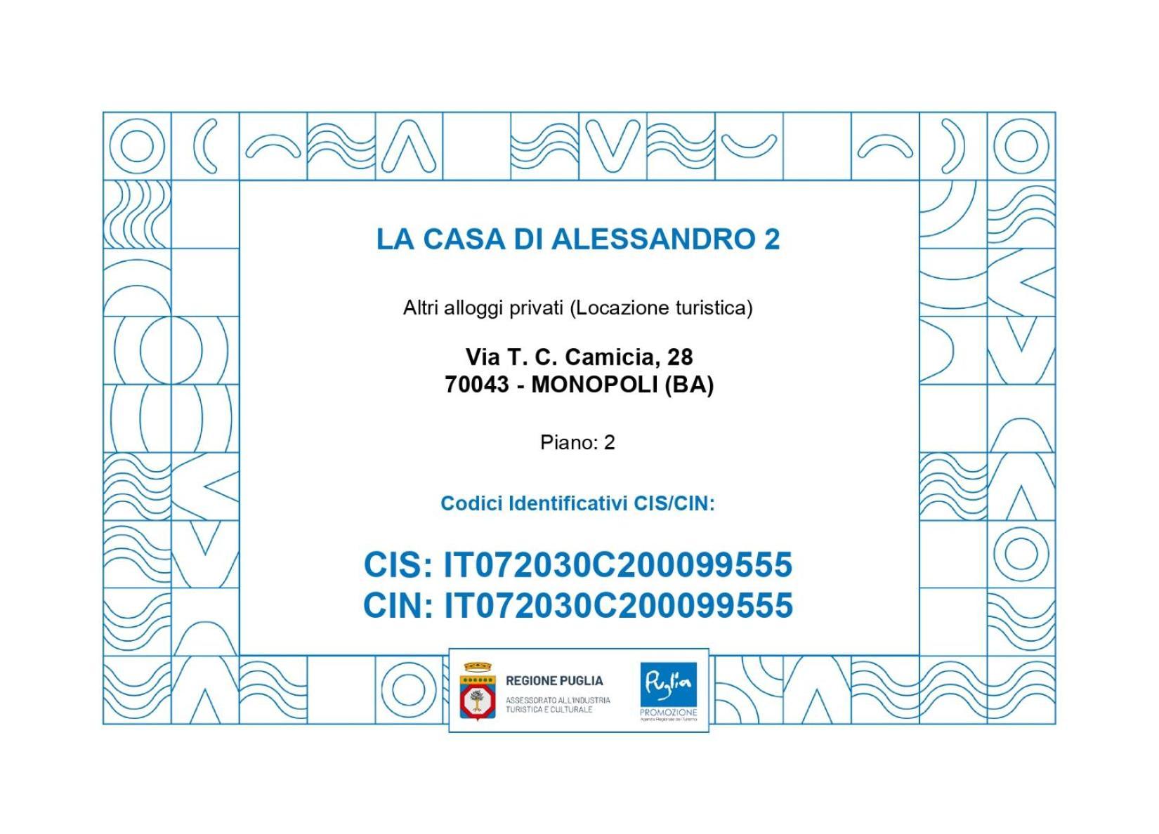 La Casa Di Alessandro Monopoli Exterior foto